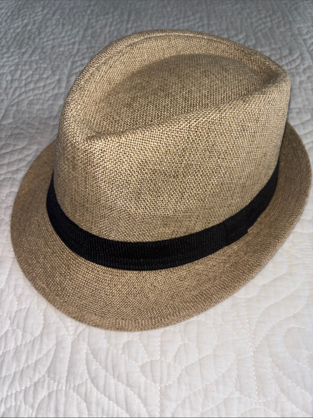 Fedora with Black Hatband